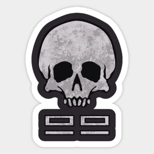 Skull Bad Batch Logo Sticker